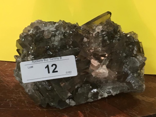 Smokey Quartz Crystal-7" In Length