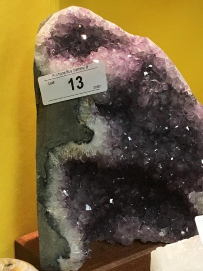 Amethyst Crystal Geode-10" Tall & 12 Lbs