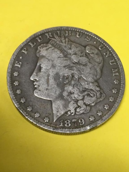 1879 S Silver Morgan Dollar Coin