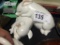 Ceramic Pigs Sleeping   One Repaired Foot