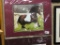 Matted Photo Brown & White Horse Running