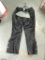 FMC Black Leather Chaps sz S