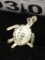 Sterling Turtle Charm