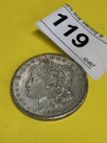 1921 P Morgan Silver Dollar Coin
