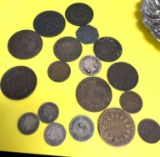 Vintage Foreign Coins