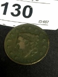 1831 Large One Cent Coin