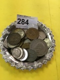 Foreign Coins     Dish not included