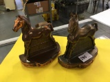 Bronze Bookends 