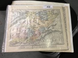 2 Vintage Nevada Maps