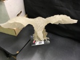 Crystallus 1987 Eagle Figurine-Has Repaired Claw