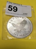 .999 Fine Silver 1 oz Sunshine Minting strike