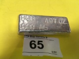 4.97 oz .999 Silver Bar 2 3/4