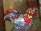 Stain Glass Rooster Night Light 9 1/4