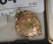 Gold Overlay Sterling Heart Locket 1 3/8