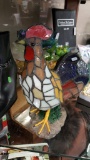 Stain Glass Standing Rooster Night Light 11