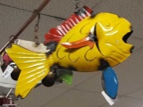 Metal Art Hanging Fish