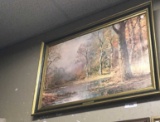 Robert Wood Fall River Painting Signed