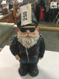 Biker Leather Look Gnome  9