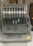 Vintage Check Writing Machine