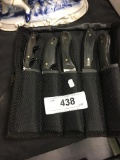 New 5 Piece Rite Edge Knife Set