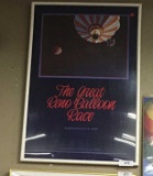 1985 Reno Great Balloon Race Poster Framed