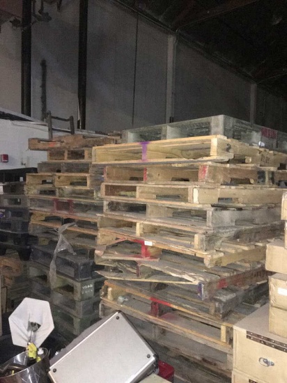 (2) Stacks of Pallets