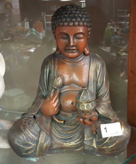 Sitting Buddha  12" Tall