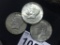 1-1967, 2-1968 Kennedy Half Dollars  40% Silver
