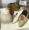 3 Collector Shoes, One Pin Cushion Shoe, One Note