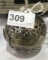 Silver Plate Potpourri Ball on Long Cord