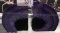 Amethyst Crystal stone bookends