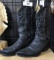 Nice Black Alligator Boots Size 9D