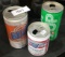 (3) Vintage Collectable cans