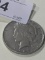 1922 Peace Silver One Dollar Coin