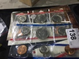 1985 Uncirculated Coin Sets D&P Mint Marks 5 Coins