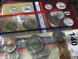 1984 Uncirculated P&D Mint Mark 5 Coins Each