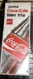 Coca Cola Metal Sign in Spanish