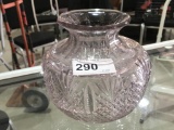 Vintage Pattern Glass Vase 5