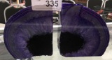 Amethyst Crystal stone bookends