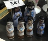 Small hand painted figurines