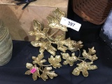 (3) Brass Wall Hanging Pieces