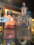 Lavender Colored Bottle w/ Silver Cap & Alfred