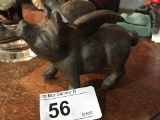 Cast Iron Flying Pig  4