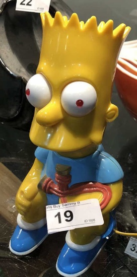 Bart Simpson Telephone 8" Tall