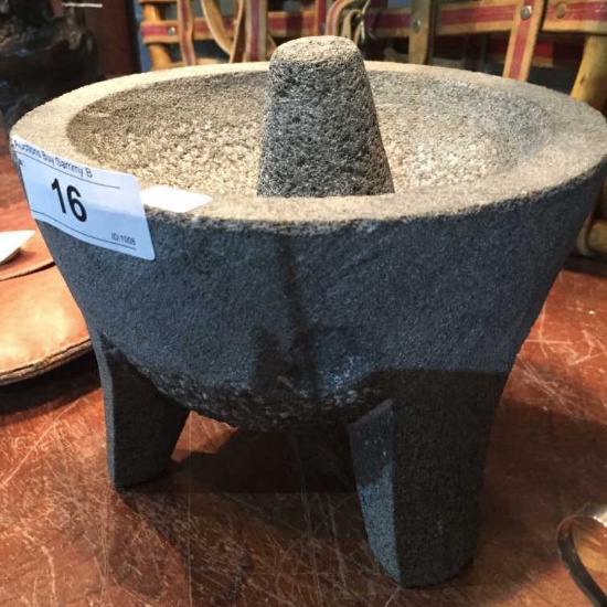 Large Molcajete  Pestle & Mortar