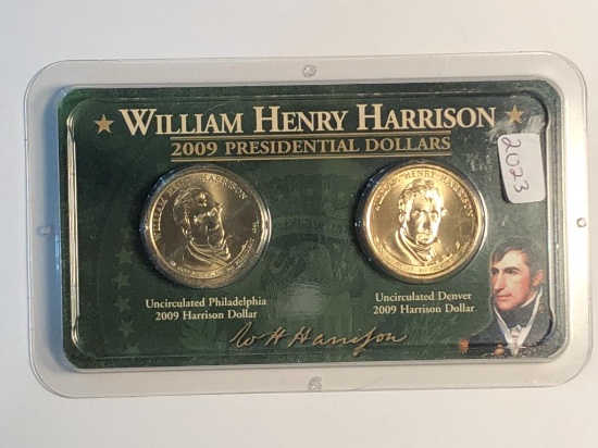 2009 2 Coin $1 Presidential Set,