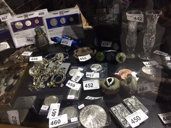 Friday Night Weekly Auction 6pm, Coins, Gold, Plus