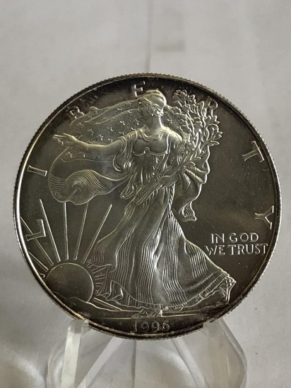 1996  .999 Silver Eagle $1 Dollar Coin