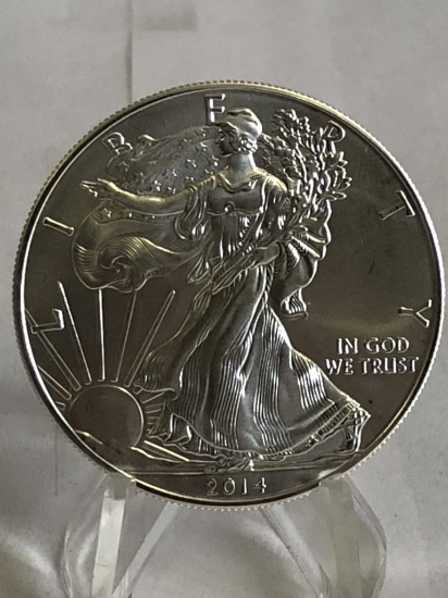 2014  .999 Silver Eagle $1 Dollar Coin