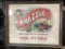 Poultry feed advertisement framed